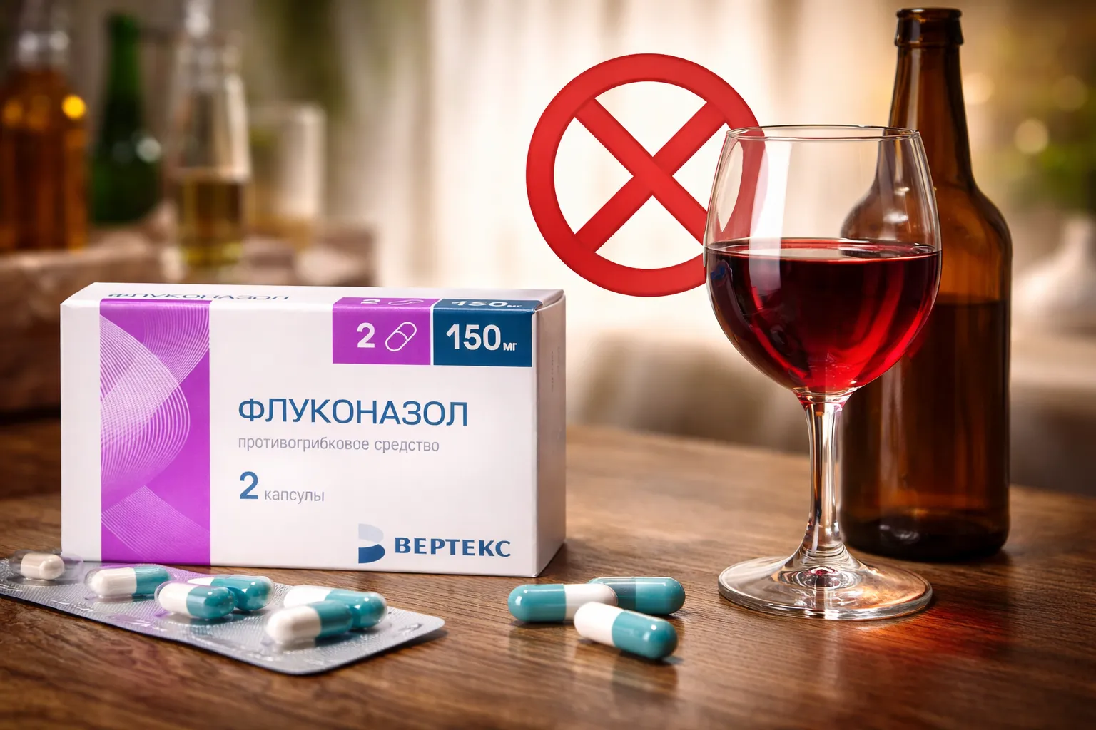 Флуконазол и алкоголь: последствия совместного приема и риски для здоровья